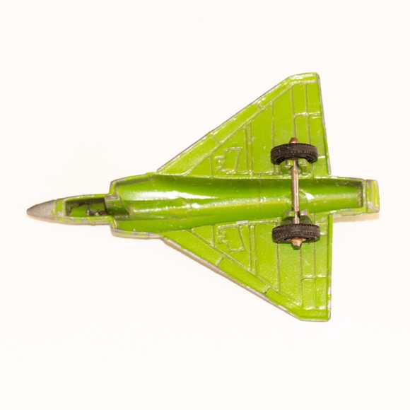 Tootsietoy Diacast Toy French Mirage Fighter Jet Made in 1970, Vintage - Picture 2 of 5